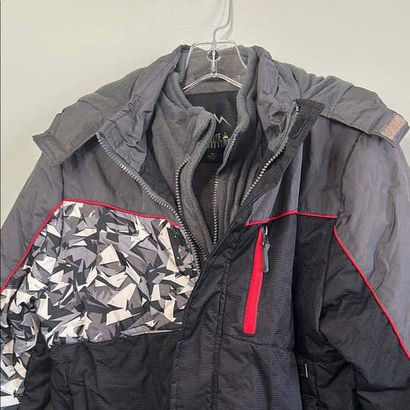 Boy’s Insulated Winter Jacket, Size 18 - Picture 3 of 7